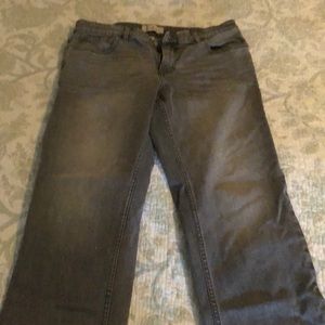 Calvin Klein men’s grey slim straight jeans 34/30